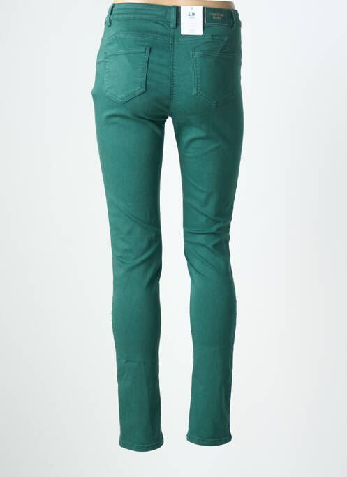 Jeans skinny taille normale taille normale vert C'EST BEAU LA VIE femme