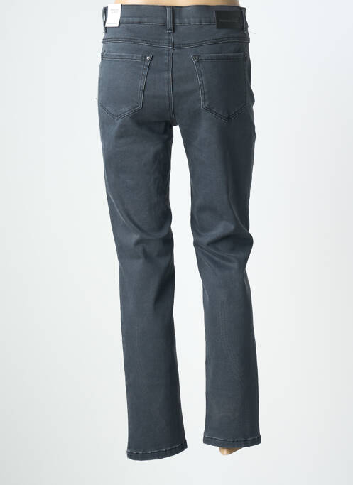 Jeans coupe slim tissage brut taille normale gris ANNA MONTANA femme