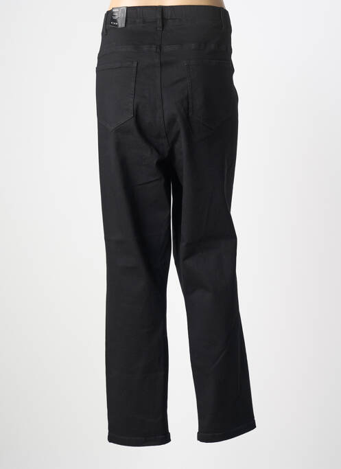 Pantalon slim taille élastique taille normale noir CISO femme