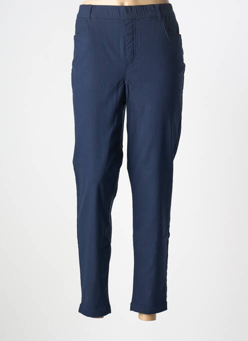 Pantalon slim taille élastique taille normale bleu CISO femme