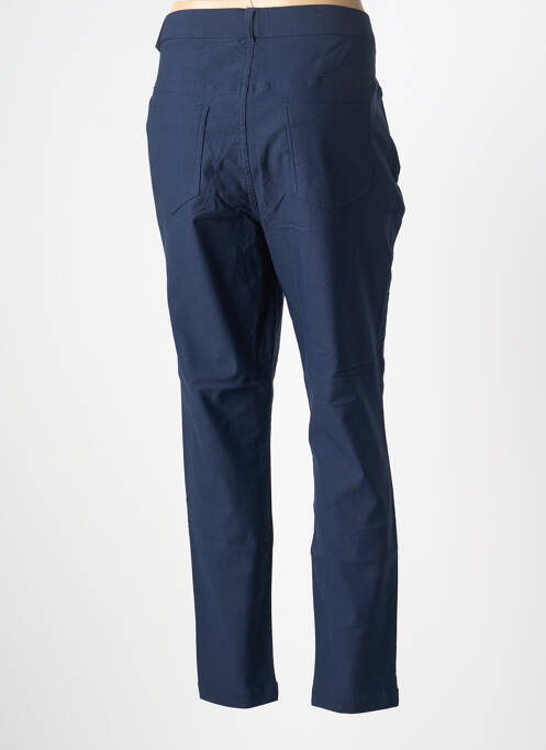 Pantalon slim taille élastique taille normale bleu CISO femme