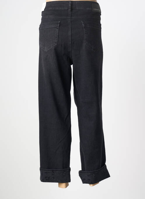 Jeans coupe droite stretch taille normale gris ANNA MONTANA femme