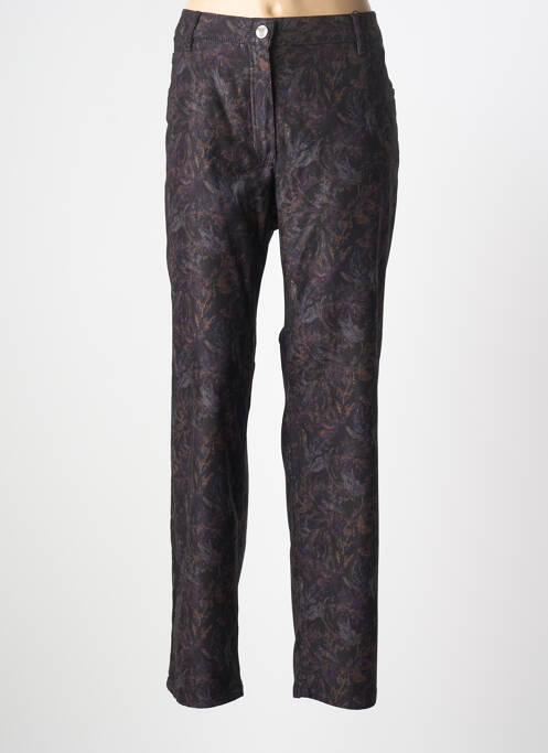 Pantalon droit stretch taille normale noir STARK femme