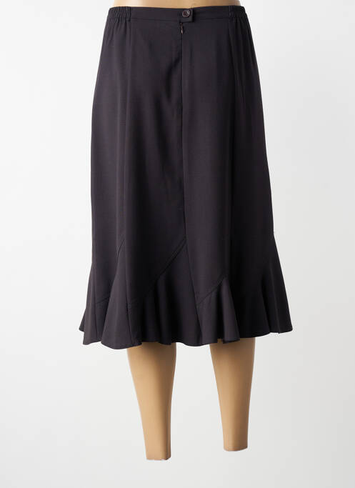 Jupe mi-longue coupe évasée gris 20/20 femme