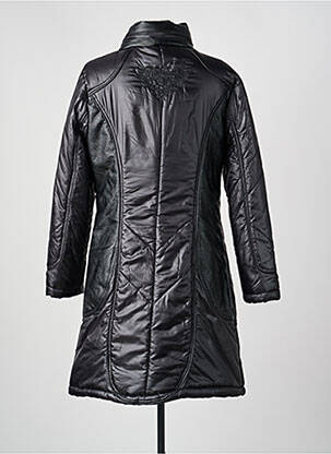 Doudoune manches longues a capuche noir FRED SABATIER femme