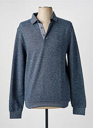 Pull manches longues manches longues bleu CAPTEN homme