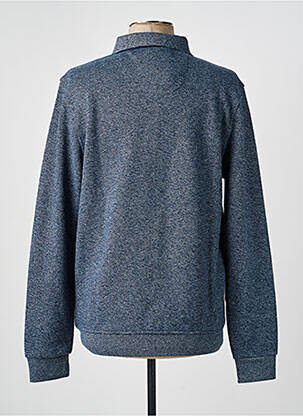 Pull manches longues manches longues bleu CAPTEN homme