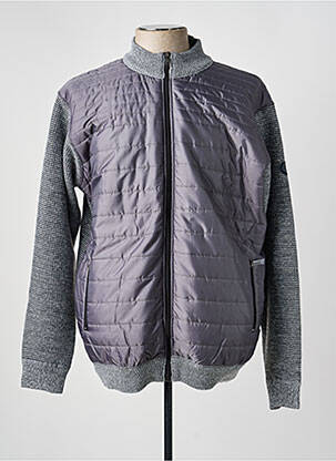 Doudoune manches longues sans capuche gris HAJO homme