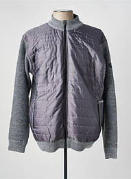 Doudoune manches longues sans capuche gris HAJO homme