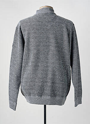 Doudoune manches longues sans capuche gris HAJO homme