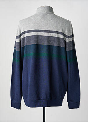 Pull manches longues manches longues bleu HAJO homme