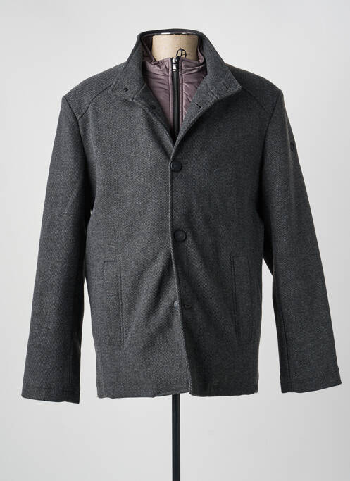 Manteau court fermeture boutonnée sur le devant sans capuche gris CROSSFIELD homme