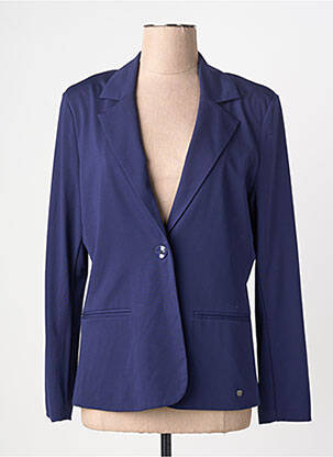 Blazer poignets boutonnés bleu SURKANA femme