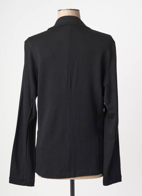 Blazer coupe cintrée noir MAJESTIC FILATURES femme