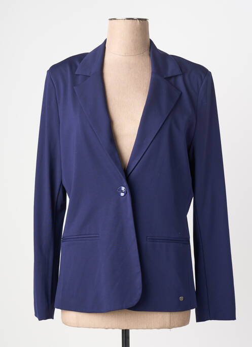 Blazer poignets boutonnés bleu SURKANA femme