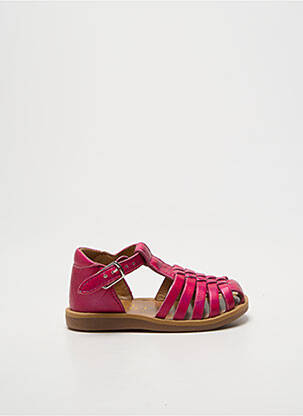Sandales/nu pieds bout rond bout rond rose POM D'API fille