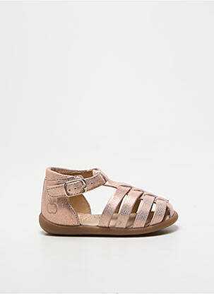 Sandales/nu pieds bout rond bout rond rose POM D'API fille