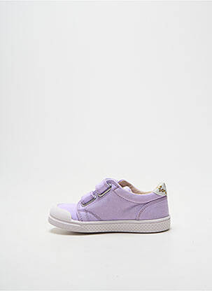 Baskets voute plantaire bout rond violet 10 IS fille