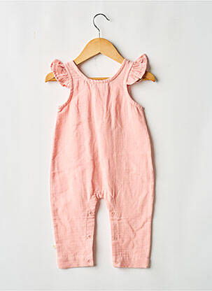 Combi-pantalon fermeture boutonnée au dos sans manche rose LPC GIRLS fille