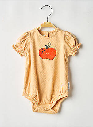 Body lingerie sérigraphie beige SPROET & SPROUT fille