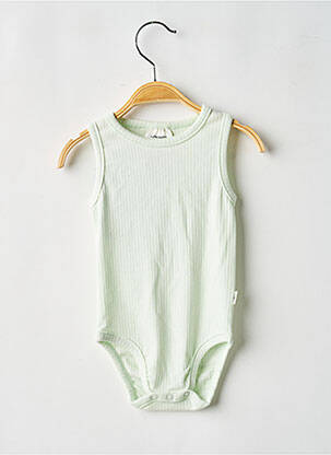 Body lingerie fermeture pressionnée à l'entrejambe vert LÄSSIG enfant