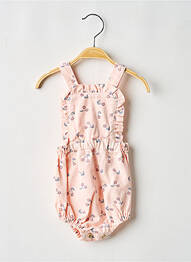 Barboteuse imprimé fantaisie rose TOCOTO VINTAGE fille