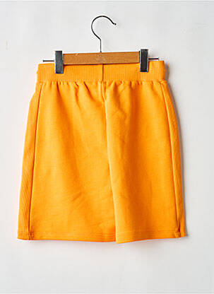 Short poches taille élastique orange KENZO garçon