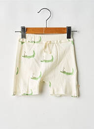 Short fermeture liens à nouer taille élastique beige LPC GIRLS garcon