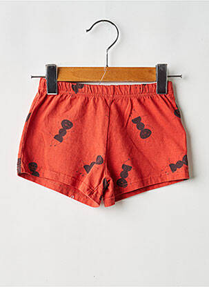 Short coupe droite taille élastique marron BOBO CHOSES garçon