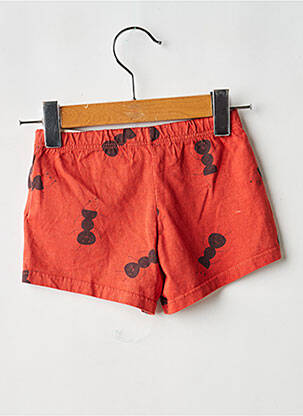 Short coupe droite taille élastique marron BOBO CHOSES garçon