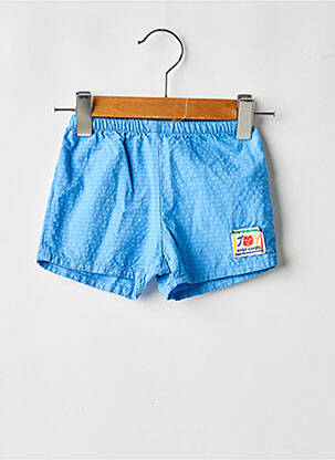 Short coupe droite taille élastique bleu BOBO CHOSES garçon