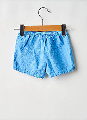 Short coupe droite taille élastique bleu BOBO CHOSES garçon