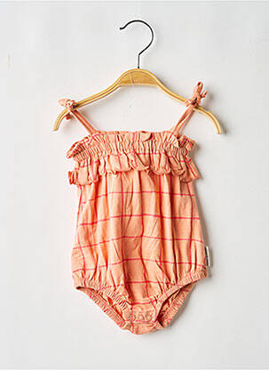 Barboteuse imprimé fantaisie orange SPROET & SPROUT fille