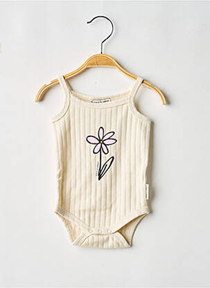 Body lingerie sérigraphie beige SPROET & SPROUT fille