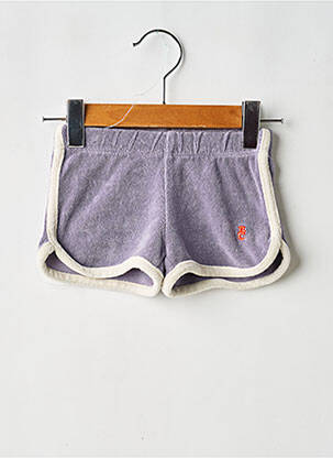 Short coupe droite taille élastique violet BOBO CHOSES fille