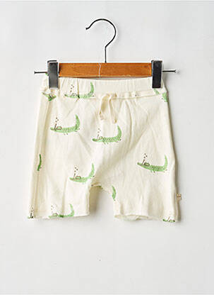 Short fermeture liens à nouer taille élastique beige LPC GIRLS garcon