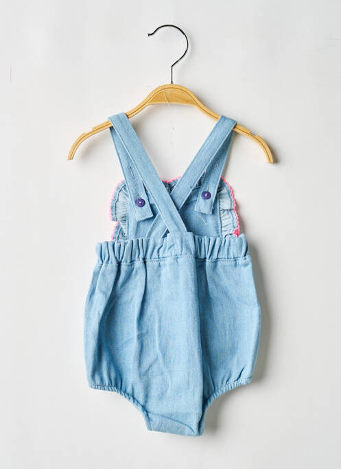 Barboteuse fermeture pressionnée à l'entrejambe bleu BILLIEBLUSH fille