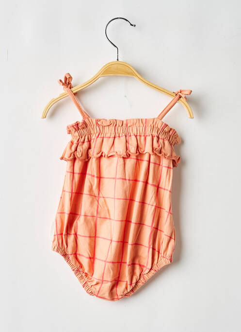 Barboteuse imprimé fantaisie orange SPROET & SPROUT fille