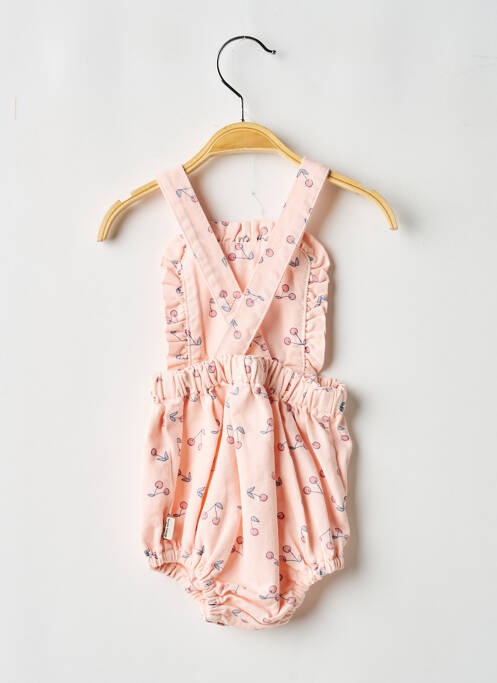 Barboteuse imprimé fantaisie rose TOCOTO VINTAGE fille