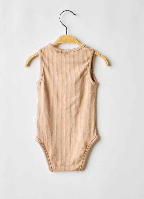 Body lingerie fermeture pressionnée à l'entrejambe beige LÄSSIG enfant
