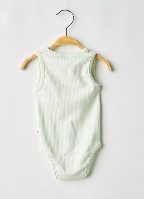 Body lingerie fermeture pressionnée à l'entrejambe vert LÄSSIG enfant