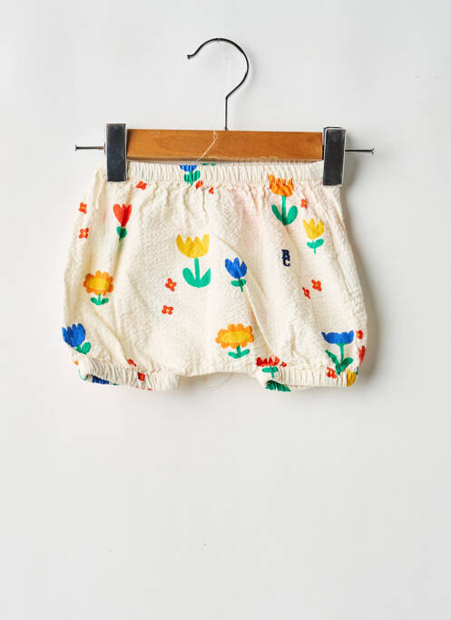 Short taille élastique taille élastique beige BOBO CHOSES fille