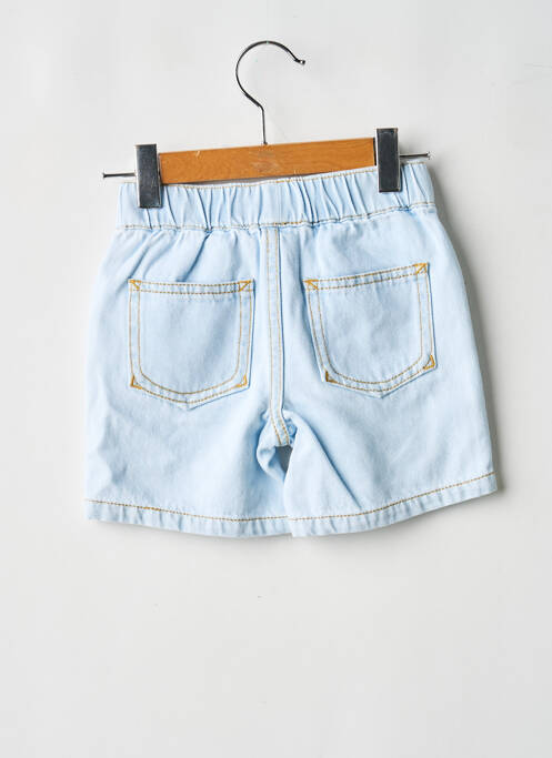 Short tissage denim taille élastique bleu KENZO fille