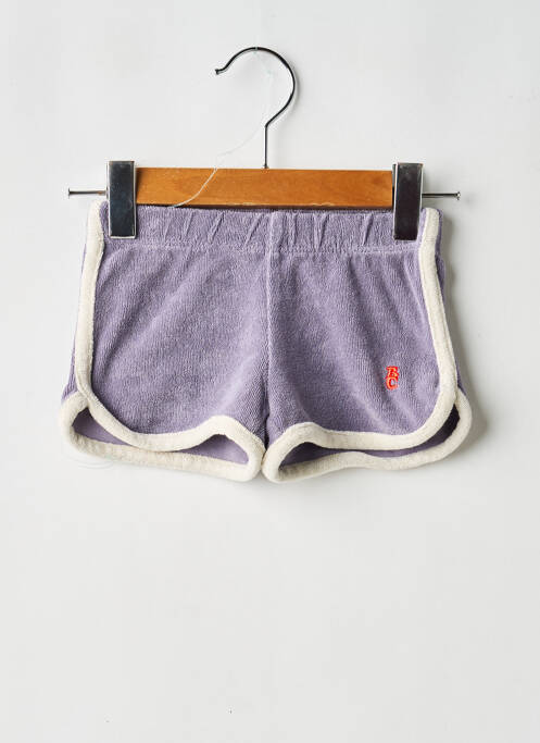 Short coupe droite taille élastique violet BOBO CHOSES fille
