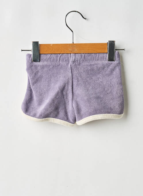 Short coupe droite taille élastique violet BOBO CHOSES fille