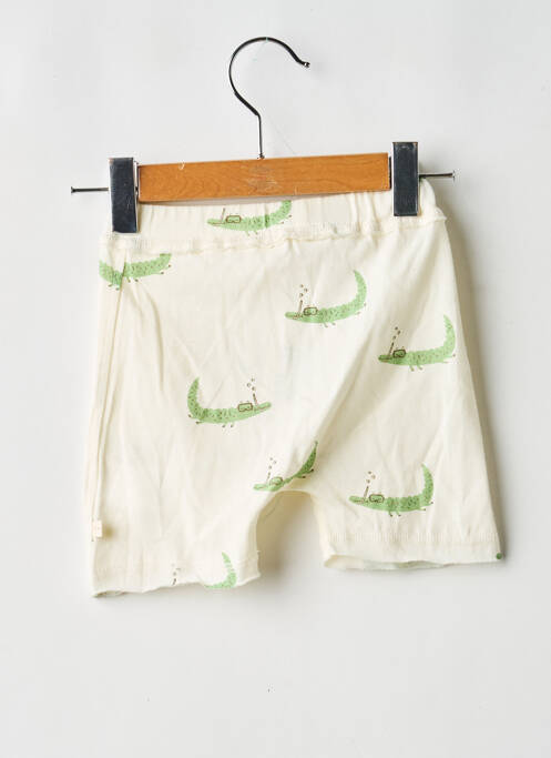 Short fermeture liens à nouer taille élastique beige LPC GIRLS garcon