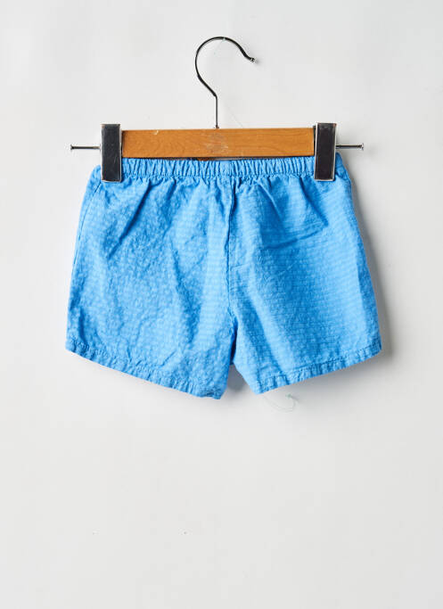 Short coupe droite taille élastique bleu BOBO CHOSES garcon