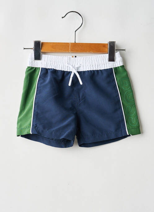 Short fermeture liens à nouer taille élastique bleu HUGO BOSS garcon