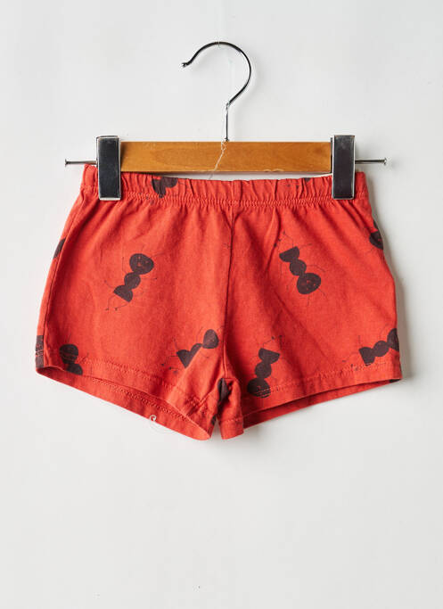 Short coupe droite taille élastique marron BOBO CHOSES garcon