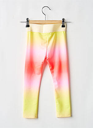 Legging stretch taille élastique jaune BILLIEBLUSH fille